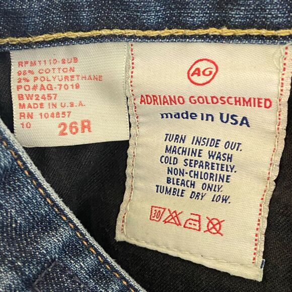 Adriano Goldschmeid AG - The Stilt Cigarette Leg - Women's - size 26 - Picture 4 of 10